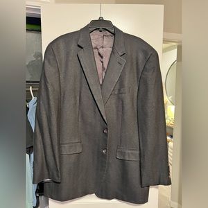 Ralph Lauren 48R 100% Silk Sport Coat (Black)